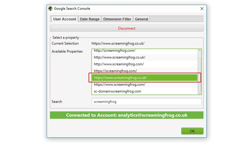 Orphan Pages: How to Find & Fix it 6 connect to gsc